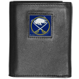 Buffalo Sabres® Deluxe Leather Tri-fold Wallet